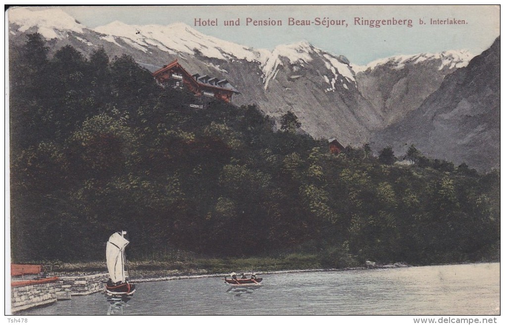 SUISSE---hôtel Und Pension Beau-séjour, Ringgenberg---voir 2 Scans - Ringgenberg