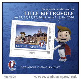 France 2016 - Collector "Euro Foot" (ville Hôte Lille Mertopole) - Collectors
