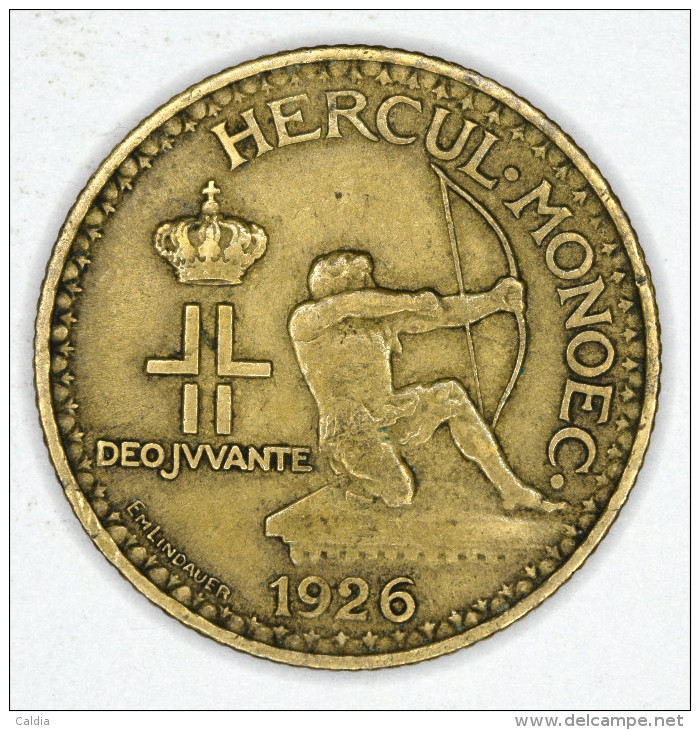 Monaco 1 Franc 1926 - 1922-1949 Louis II