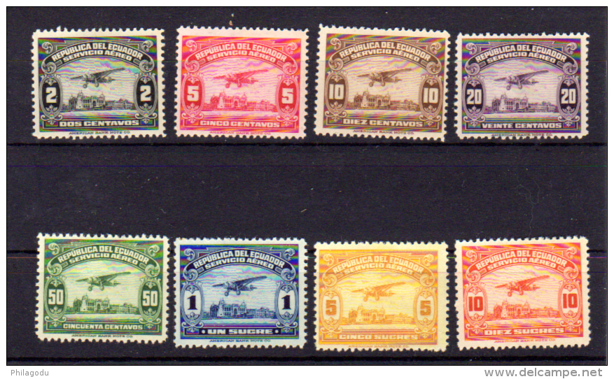 1929  Avion Survolant Guayaquil, PA 18 / 35*, Cote 125 € - Ecuador