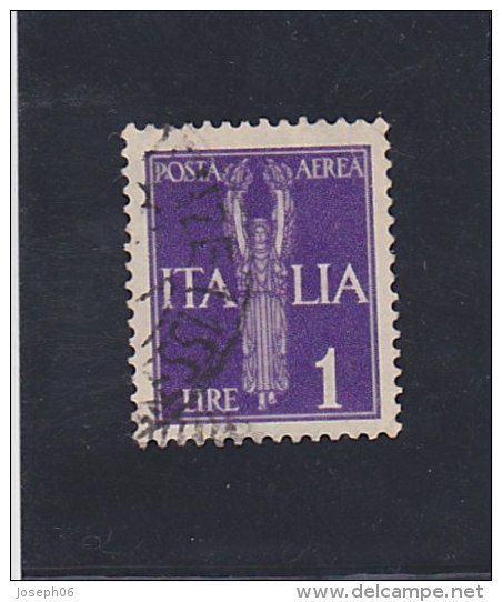 ITALIE   1930-32  Poste Aérienne  Y.T. N° 14  Oblitéré - Poste Aérienne