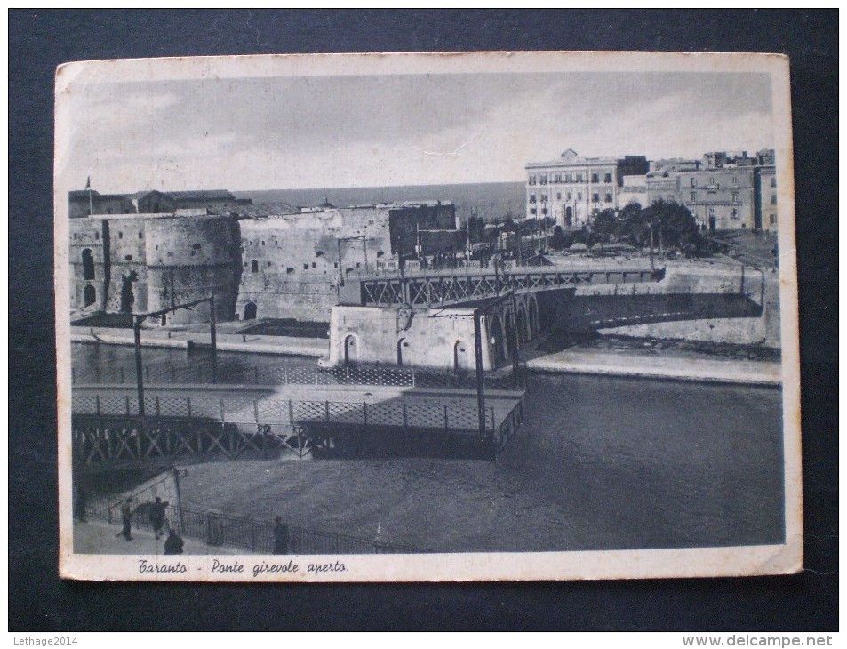 POSTCARD TARANTO ANNI 40 - Taranto