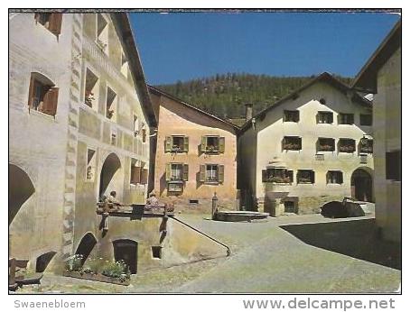 CH.- Guarda - Unterengadin. 1981. Schweiz. - - Guarda