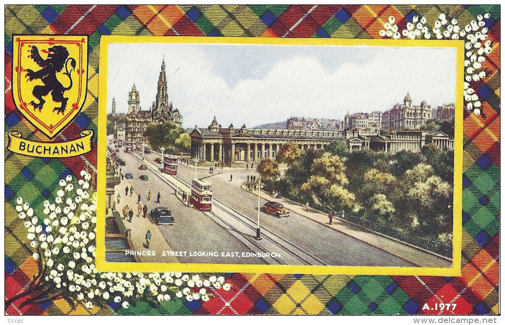 Edinburgh - Princes Street Looking East - Buchanan - East Lothian