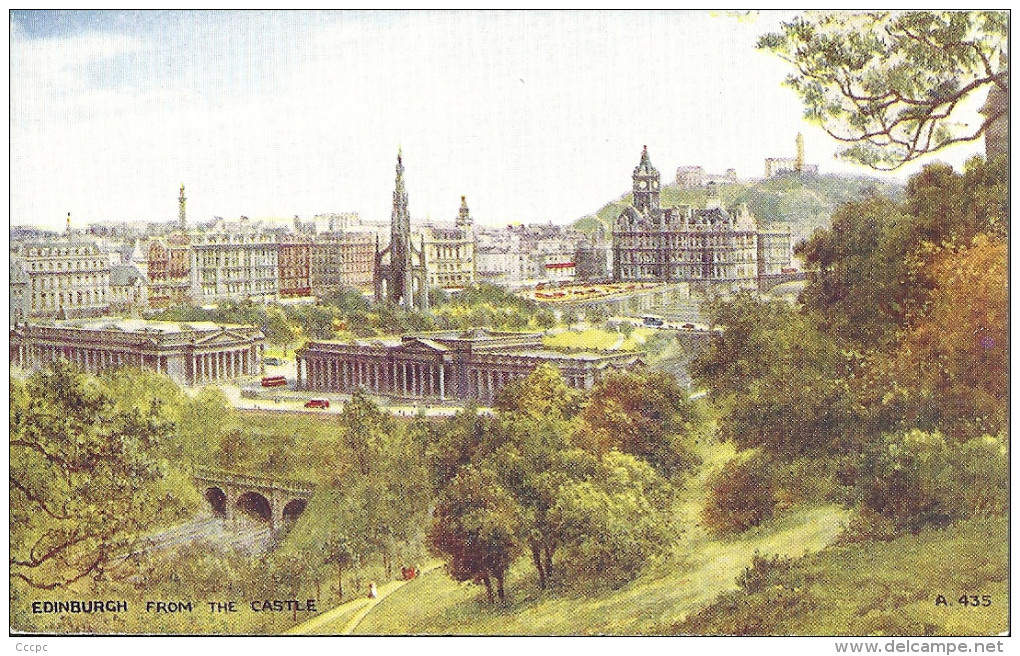 Edinburgh - From The Castle - East Lothian