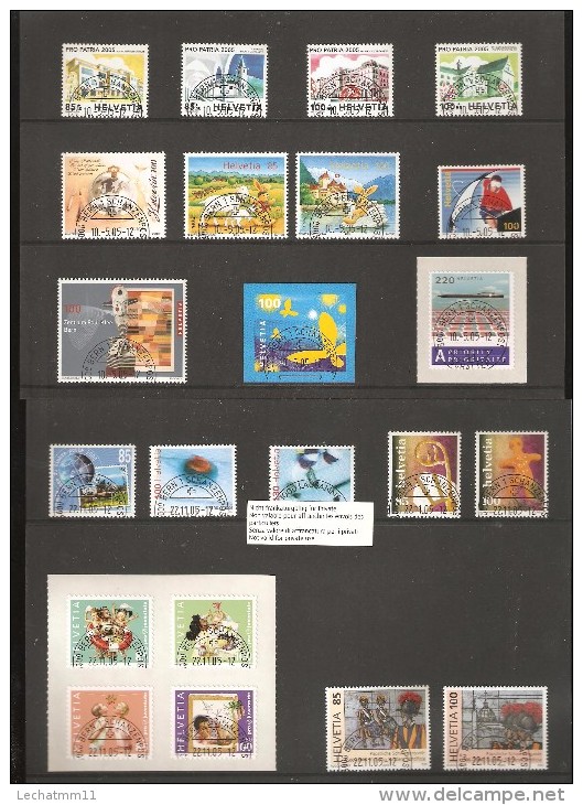 2005 - Collection Complète Premier Jour - Used Stamps