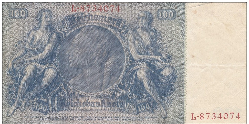 Reichsbanknote 1935 - 100 Reichsmark