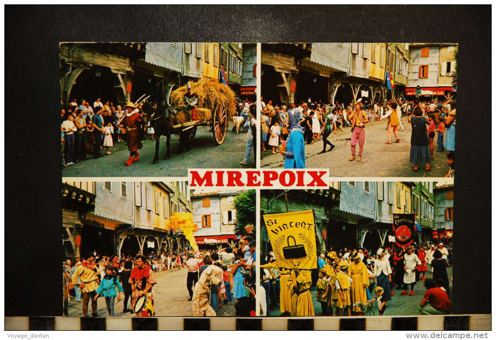 CP,  09, MIREPOIX, Semaine Medievale, Defile Historique, Folklore - Mirepoix