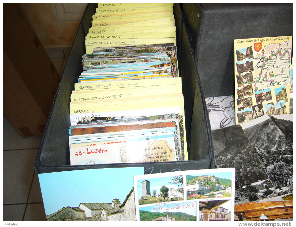 Un Lot De 774 Cartes Postales Du Département De La Lozère - Autres & Non Classés