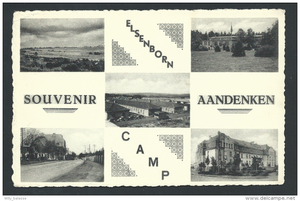 CPA - Souvenir Camp ELSENBORN - Aadenken - Multivues - Nels  // - Butgenbach - Bütgenbach