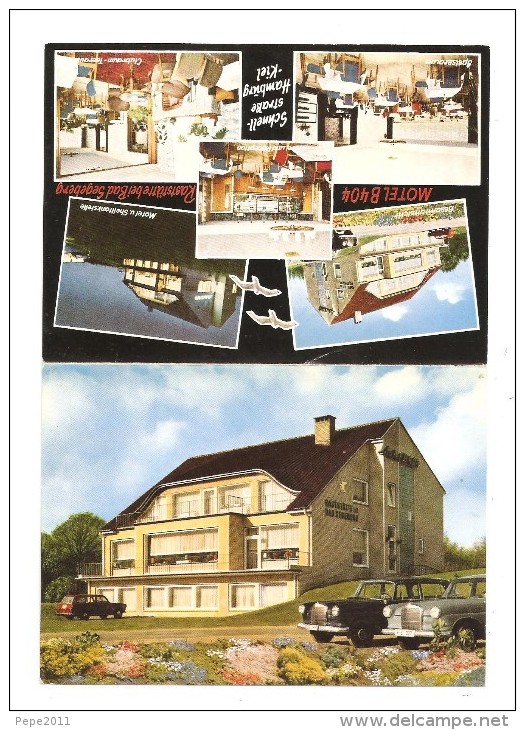 Carte Publicitaire Allemagne BAD SEGEBERG Motel B 404 Carte Double - Bad Segeberg