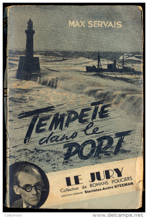 Collection "Le Jury" - Tempête Dans Le Port - Max Servais. - Auteurs Belges