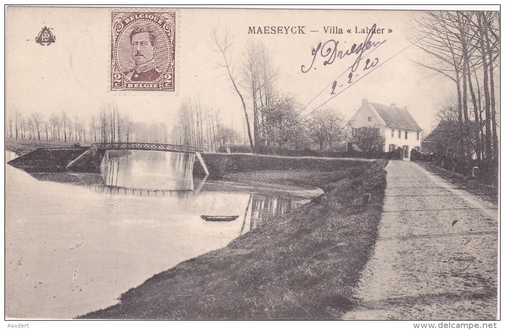 Maeseyck - Maaseik -  Villa  " LABAER " 1920 - Maaseik