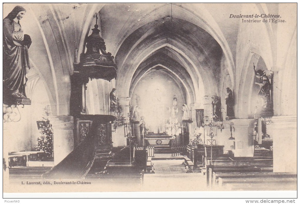 Doulevant Le Chateau,intérieur De L église - Autres & Non Classés