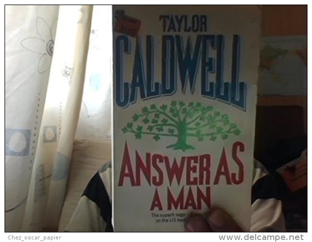 Answer As A Man [Broché] [Jan 01, 1984] Taylor Caldwell - Autres & Non Classés