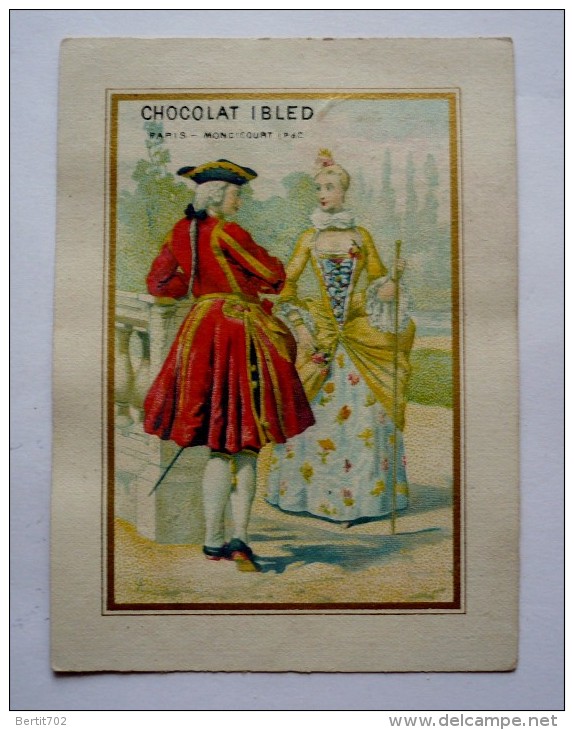 Chromo Chocolat  IBLED - PARIS- MONDICOURT -couple - Mode - Ibled