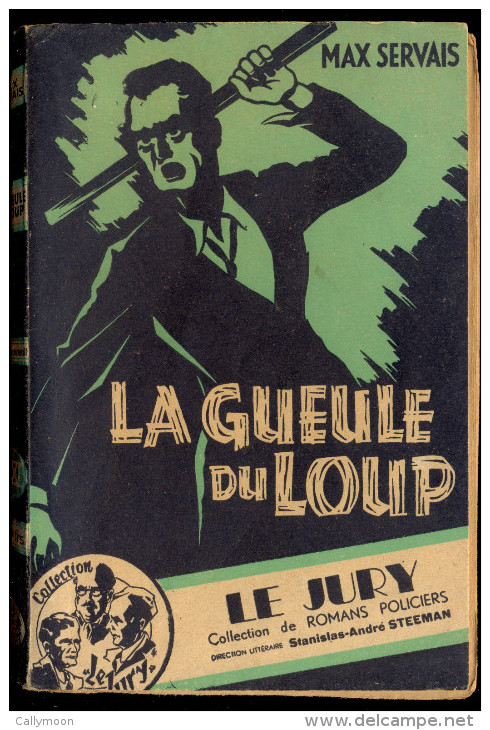 Collection "Le Jury" - La Gueule Du Loup - Max Servais. - Auteurs Belges