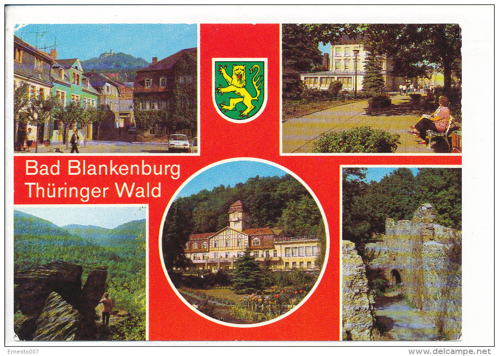 PK-CP Deutschland - "DDR", Bad Blankenburg, Ungebraucht, Siehe Bilder! - *) - Bad Blankenburg