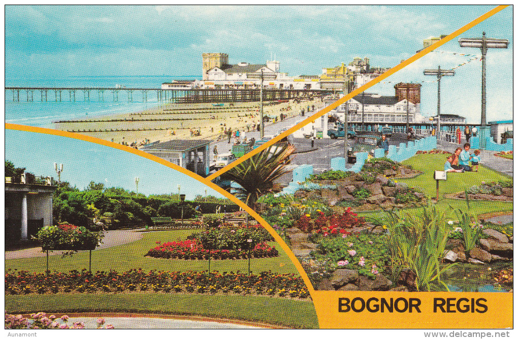 Reino Unido--Bognor Regis--The Beach-Floral Gardens-Esplanade Gardens - Bognor Regis