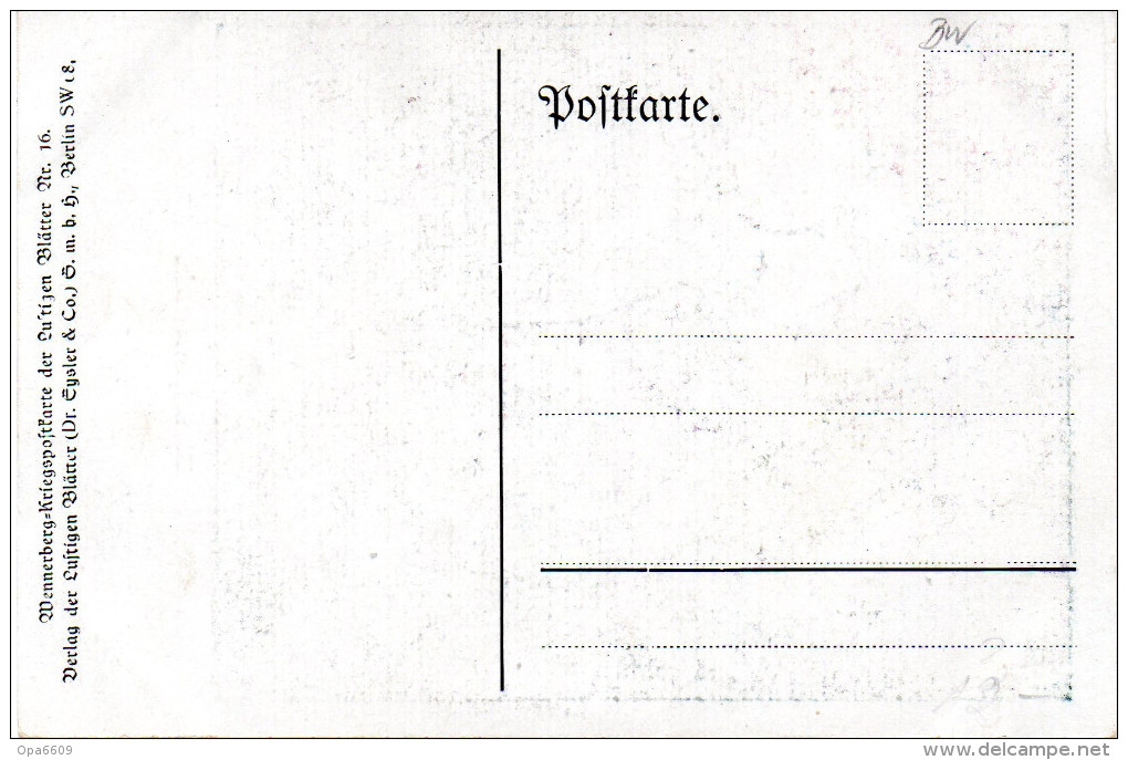 Künstlerpostkarte: Kriegspostkarten Von B.Wennerberg  "Strandpromenade" Ungebraucht - Wennerberg, B.