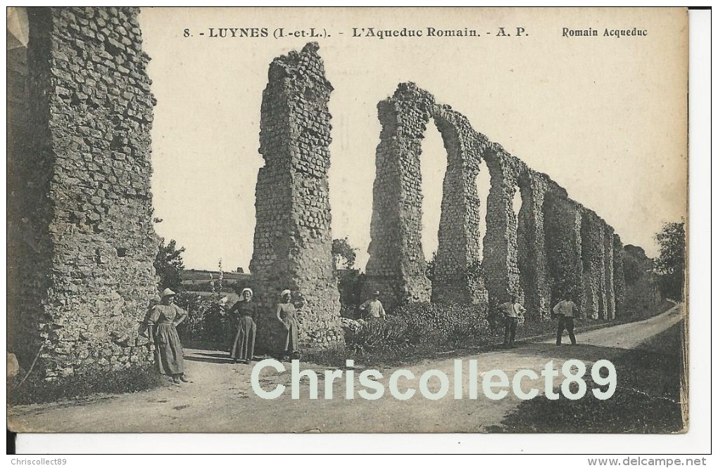 Carte Postale : Luynes - L'aqueduc Romain - Luynes