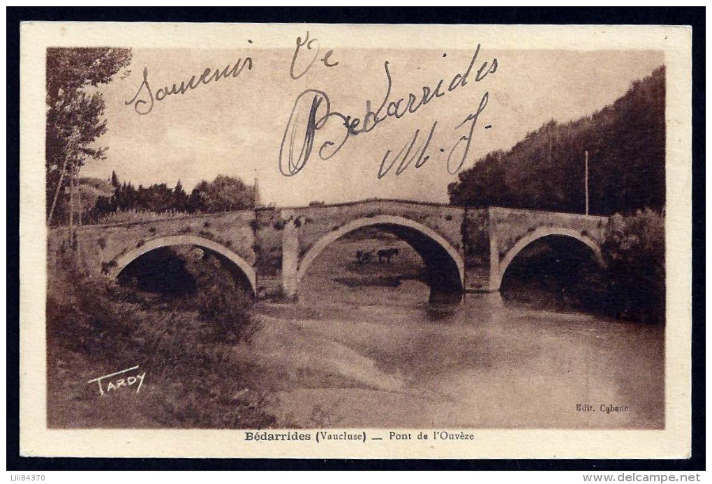 BEDARRIDES .   Le Pont Roman - Bedarrides