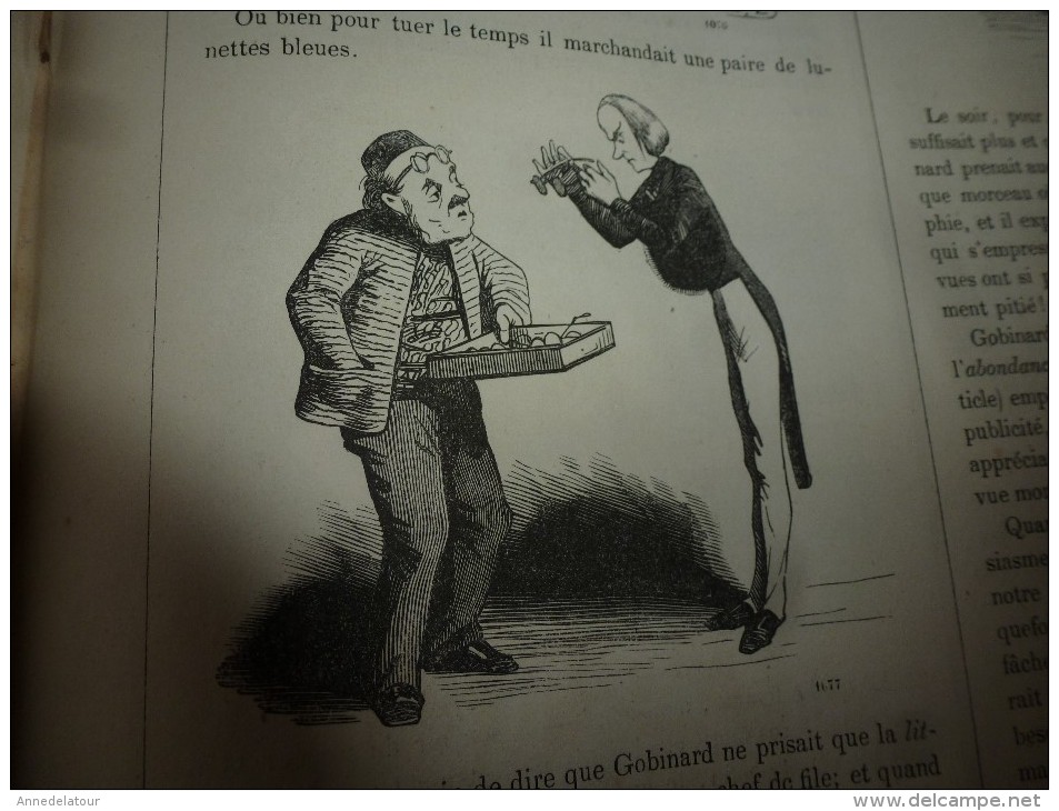 1840  " L'étudiant piocheur et rangé "   Musée PHILIPON  : Musée et Magasin comiques  ,dessins de L. Eustache