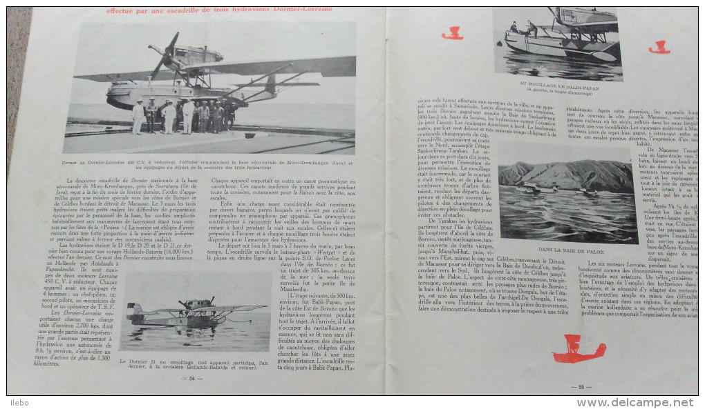 Revue De La Société Générale Aéronautique Août 1930 Cams Lorraine Hanriot Nieuport Secm Aviation Avion - Revues Anciennes - Avant 1900