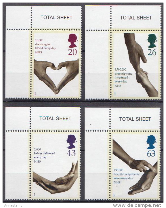 Great Britain MNH Set - Unused Stamps