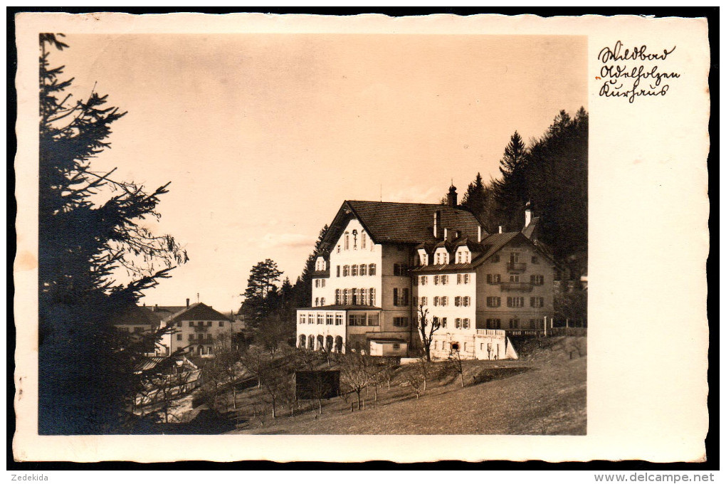 1577 - Ohne Porto - Alte Foto Ansichtskarte Wildbad Adelholzen Bei Siegsdorf Kurhaus Gel 1950 TOP - Traunstein