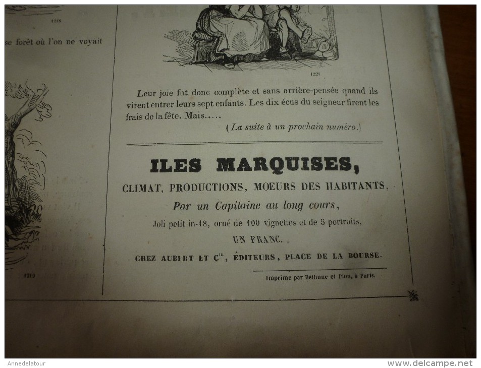 1840  UNE PUBLICATION A LA MODE, voyage fantastique,épisodique,philosophique,lunatique et sudorifique; Musée PHILIPON ,