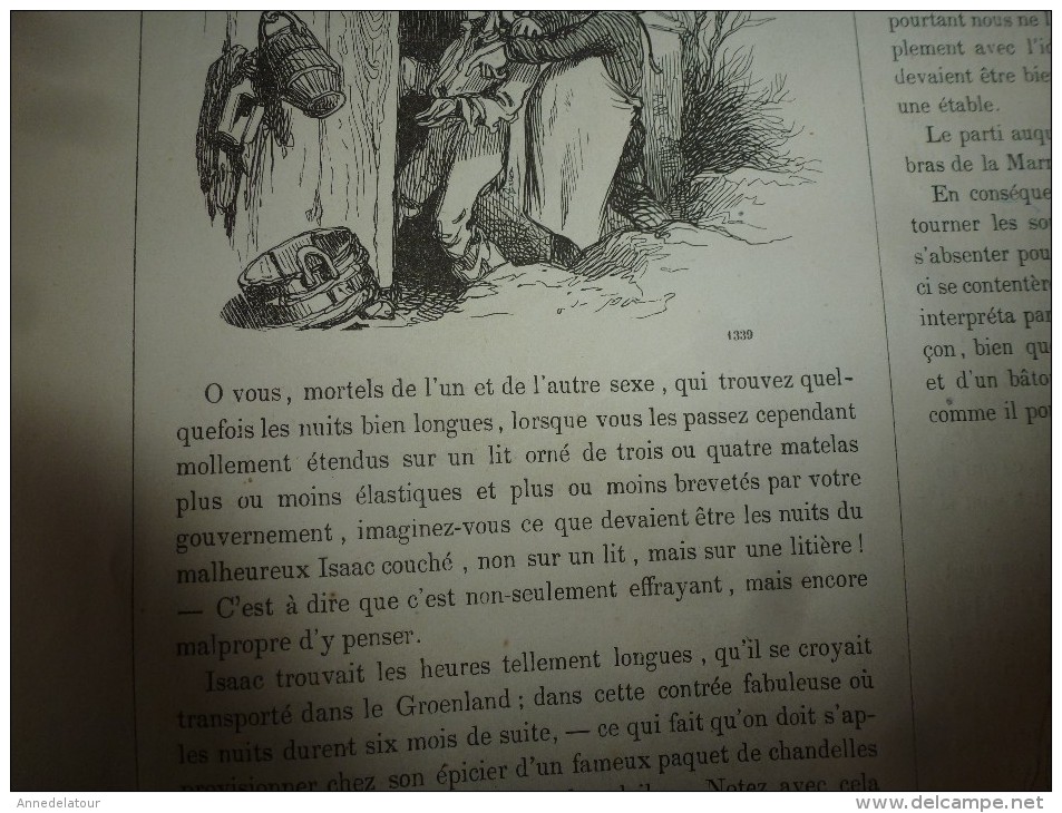 1840  L'ENFANT PRODIGUE Nouvelle tant soit peu vieille.; Musée PHILIPON ,dessins de JACQUE , Texte de JEAN