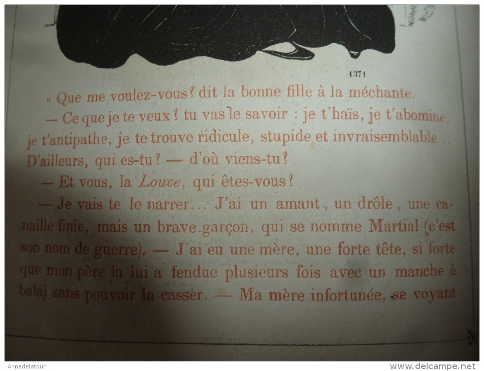 1840 PARIS Dévoilé (5 livraisons): LES MYSTERES SUS par CHAM  .;Musée PHILIPON, nombreux dessins  etc