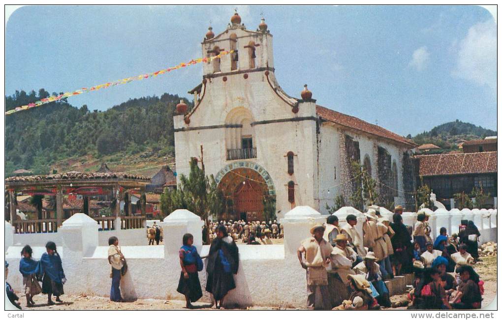 MEXICO - Templo Y Plaza De Chamula, Chiapas - Mexique