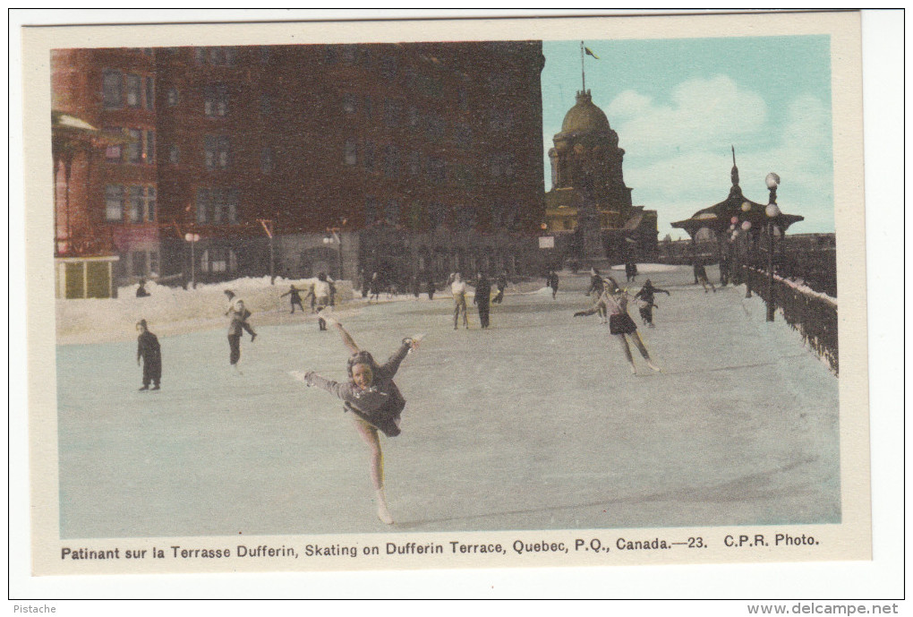 Lot Of 7 - Québec City - Street - Cars - Skating - Falls - Old Gate - All Scans - 5 - 99 Postcards