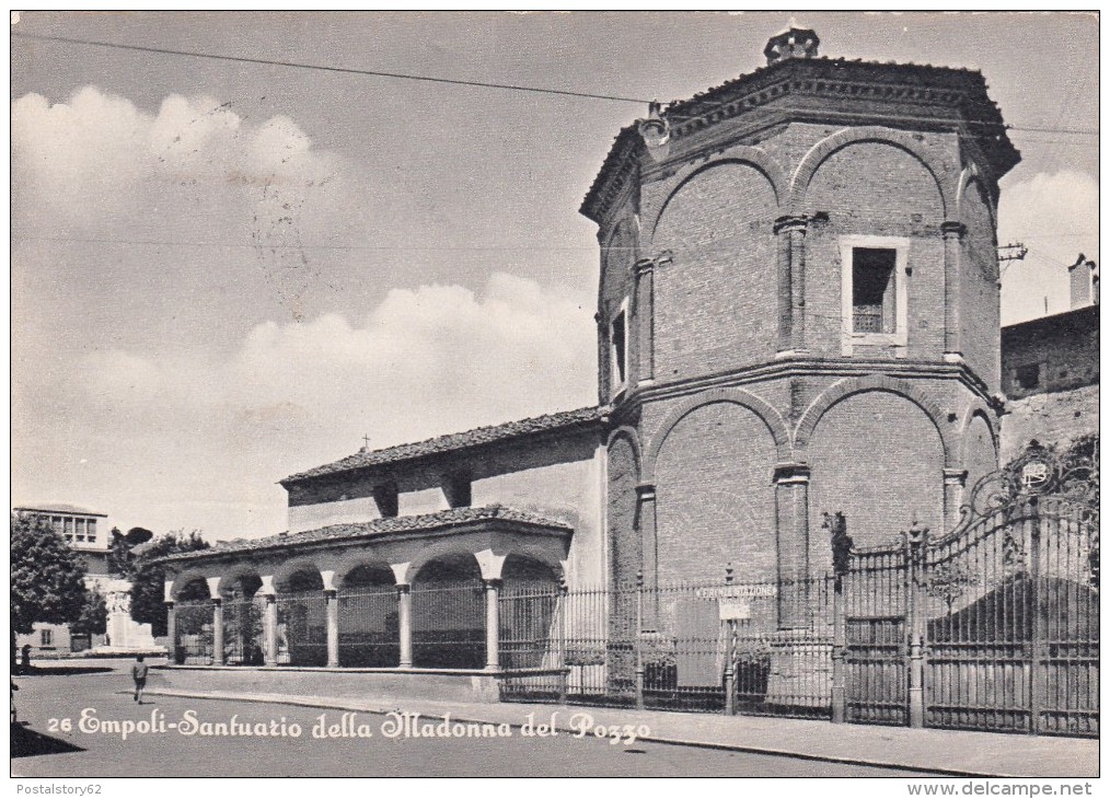 Santuario Della Madonna Del Pozzo, Cartolina Viagg.1959 - Empoli