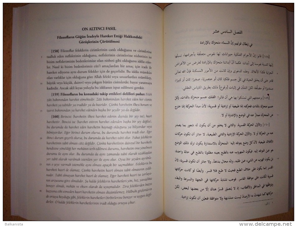 OTTOMAN ARABIC FACSIMILE Telhîsu Tehâfüti’l-Hukemâ Mehmed Emin Üsküdârî - Livres Anciens