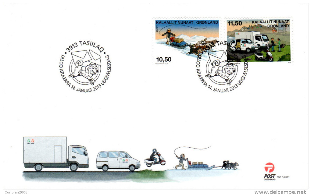 Greenland 2013 / Europa / FDC - 2013