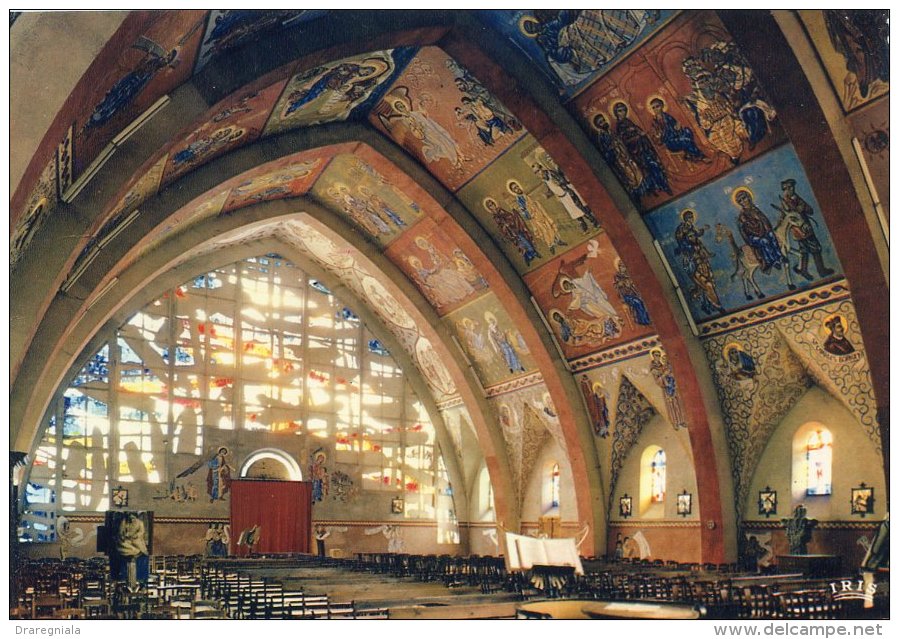 Alban - L'église Fresque De Nicolas Greschny - Alban