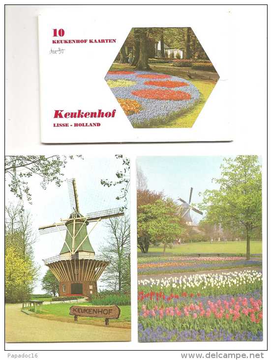 NL - ZH - Lisse - Keukenhof : 10 Kaarten / 10 Cartes / 10 Kaarten /10 AK / 10 Postcards - Ed. Planeta - Lisse
