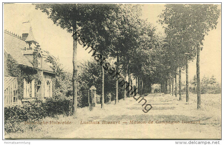 Meulebeke-Hulsvelde - Lusthuis Bossuyt - Maison De Campagne Bossuyt - Feldpost Gel. 1916 - Meulebeke