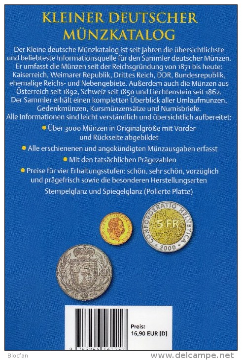 Kleiner Münz Katalog Deutschland 2016 Neu 17€ Numisbriefe+Numisblatt Schön Münzkatalog Of Austria Helvetia Liechtenstein - Alemania