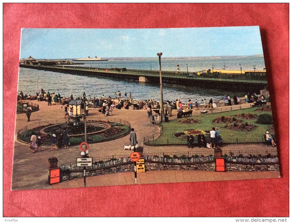 UK The Isle Of Wight. The Western Esplanade Gardens Ryde - Other & Unclassified