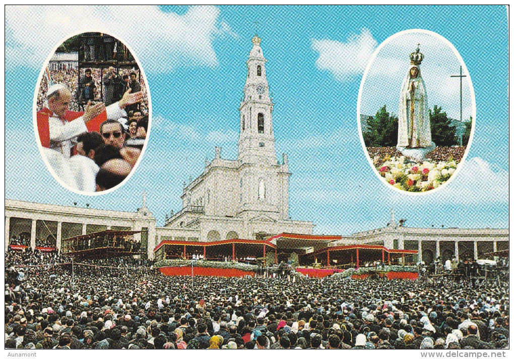 Portugal--Santarem--Fatima--13 DE Maio 1967--Vierge De Fatima--Paulo VI Et Multitude----a, Francia - Santarem