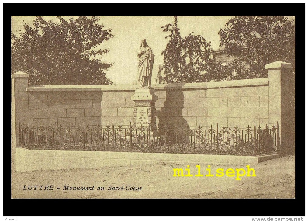 Pont-à-Celles - LUTTRE - Monument Au Sacré-Cœur - (rue Du Pachy Couché) - Editeur: Brigode - Bonnivert    (4082) - Pont-à-Celles