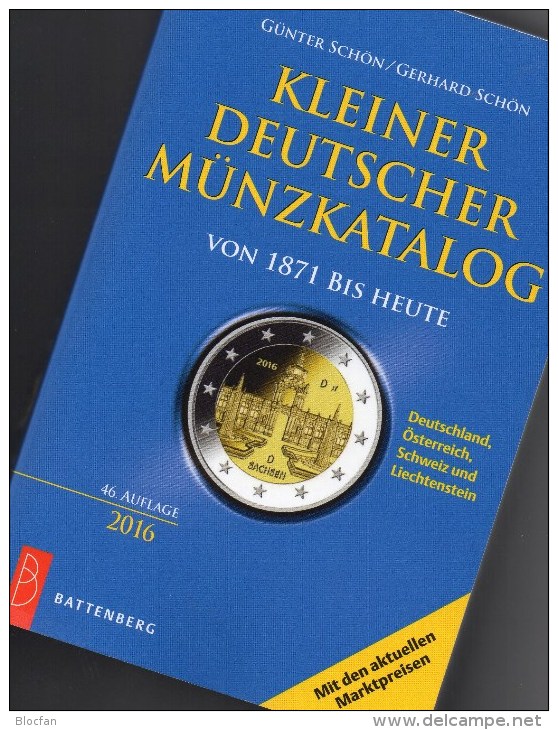 Deutschland Kleiner Münz Katalog 2016 Neu 17€ Numisbriefe+Numisblatt Schön Münzkatalog Of Austria Helvetia Liechtenstein - Literatur & Software