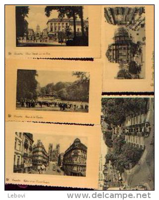 BRUXELLES - Lot De 5 CV - Loten, Series, Verzamelingen