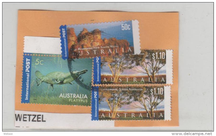 Australien 035 / Ausschnitt 2016 Mit 5 Marken - Used Stamps