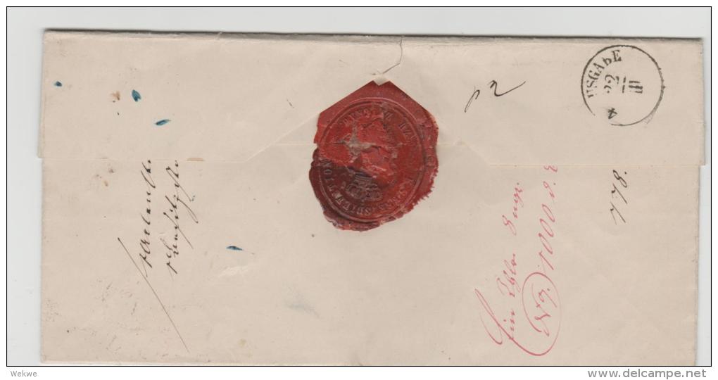 NDP144 / NORDDEUTSCHER POSTBEZIRK - Zwickau Paketbegleitbrief 1870 Nach Lengefeld - Briefe U. Dokumente
