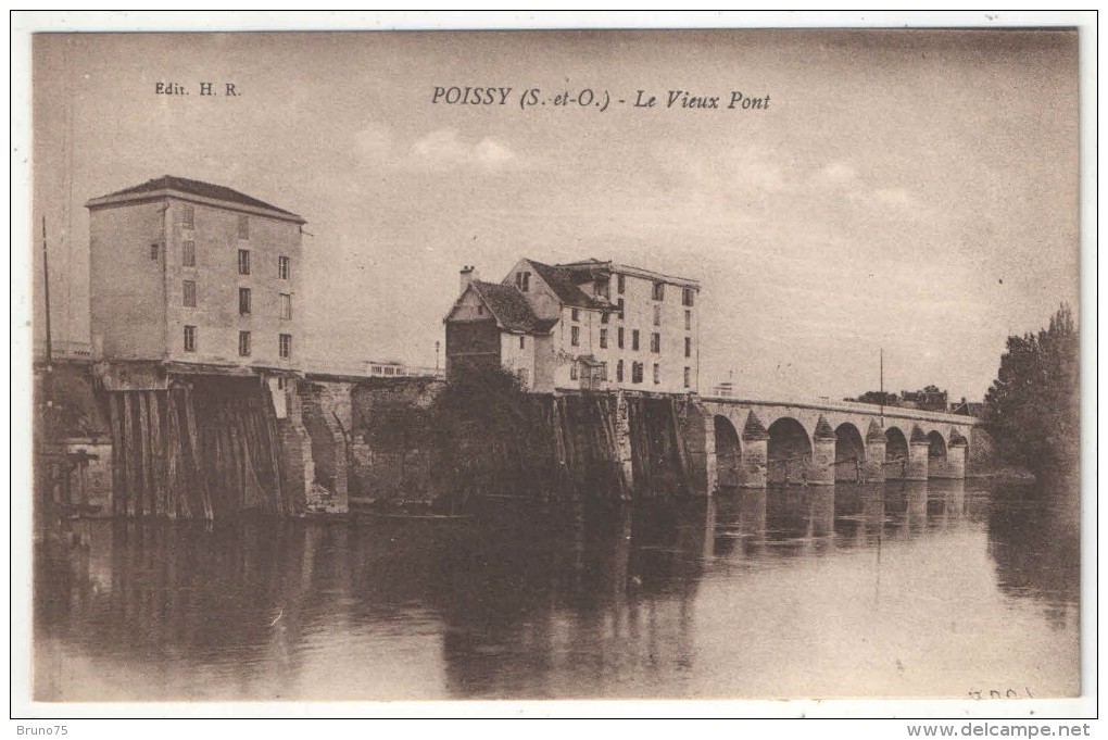 78 - POISSY - Le Vieux Pont - Poissy